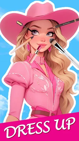 Doll Makeover: dress up games (Долл Мейковер)  [МОД Много денег] Screenshot 1