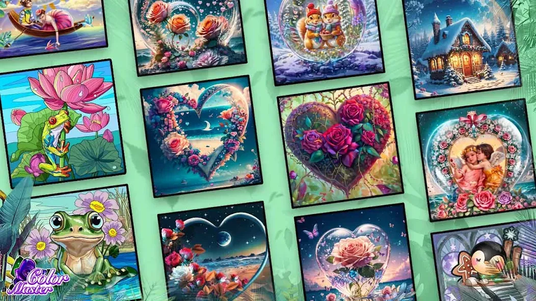 Color Master - Color by Number (Колор Мастер Про)  [МОД Unlimited Money] Screenshot 1