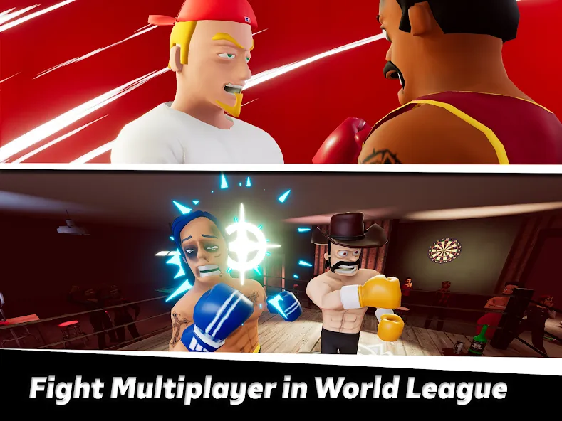 Smash Boxing: Punch Hero (Смэш Боксинг)  [МОД Бесконечные монеты] Screenshot 4