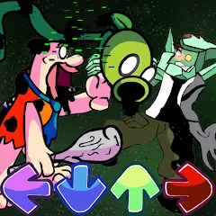 Скачать взломанную Glitched Legends Battle Mod (Гличные Легенды Фанкин Мод)  [МОД Unlocked] - последняя версия apk на Андроид