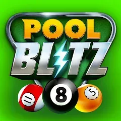 Взломанная Pool Blitz (Пул Блиц)  [МОД Unlocked] - стабильная версия apk на Андроид