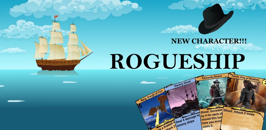 RogueShip - RPG Roguelike Card (РоугеШип)  [МОД Много денег] Screenshot 1