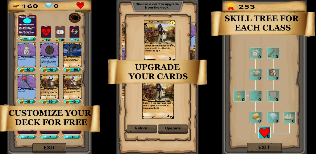 RogueShip - RPG Roguelike Card (РоугеШип)  [МОД Много денег] Screenshot 3