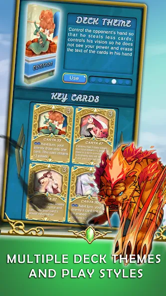 Crystal Soul - TCG Card Battle  [МОД Бесконечные деньги] Screenshot 2