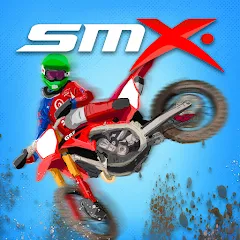 Взломанная SMX: Supermoto Vs. Motocross (СМХ)  [МОД Много монет] - полная версия apk на Андроид