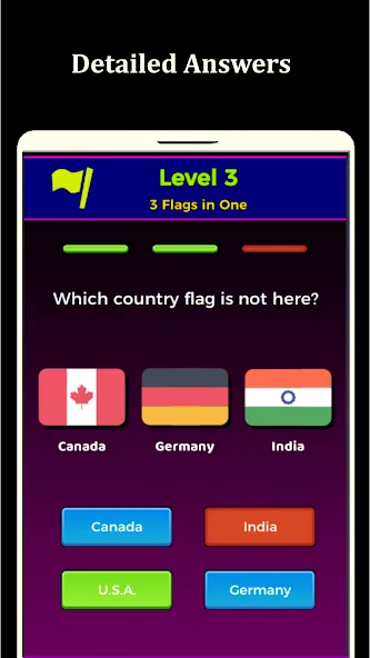 World Flags Quiz Game (Ворлд Флагс Квиз Гейм)  [МОД Много монет] Screenshot 2
