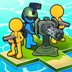 Скачать взлом Fight For America: Country War (Файт фор Америка)  [МОД Много денег] - последняя версия apk на Андроид