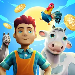 Скачать взлом CropBytes: A Crypto Farm Game (КропБайтс)  [МОД Mega Pack] - стабильная версия apk на Андроид