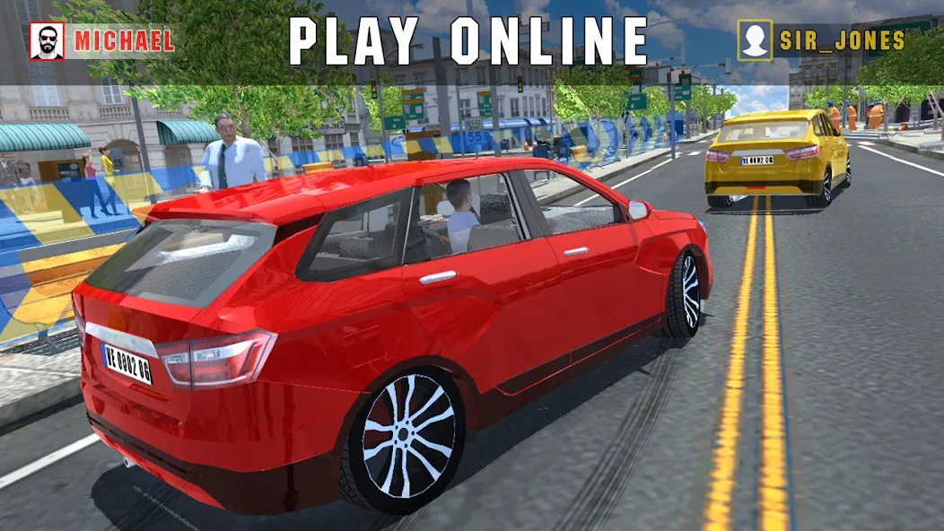 Russian Cars: VestaSW  [МОД Много денег] Screenshot 3