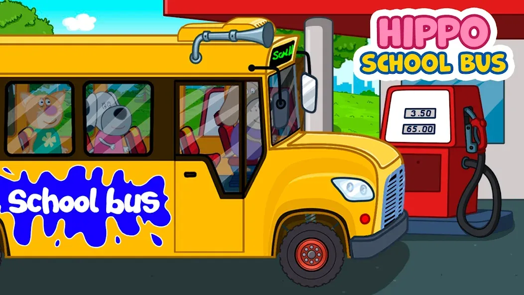 Kids School Bus Adventure  [МОД Unlocked] Screenshot 2