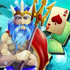 Скачать взломанную Solitaire Atlantis (олитэр Атлантис)  [МОД Бесконечные деньги] - последняя версия apk на Андроид