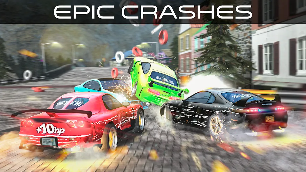 Hard Racing - Real Drag Racing (Хард Рейсинг)  [МОД Много монет] Screenshot 3