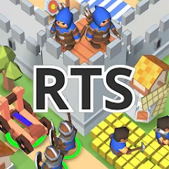 Скачать взлом RTS Siege Up! - Medieval War  [МОД Unlimited Money] - стабильная версия apk на Андроид