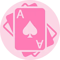 Взломанная Pink Solitaire (Пинк Солитер)  [МОД Unlimited Money] - последняя версия apk на Андроид