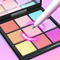 Взлом Makeup Kit - Color Mixing  [МОД Все открыто] - стабильная версия apk на Андроид