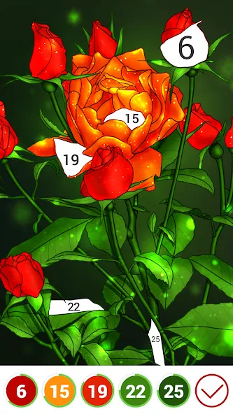 Hola Color--Coloring by Number (ола калор)  [МОД Бесконечные деньги] Screenshot 4