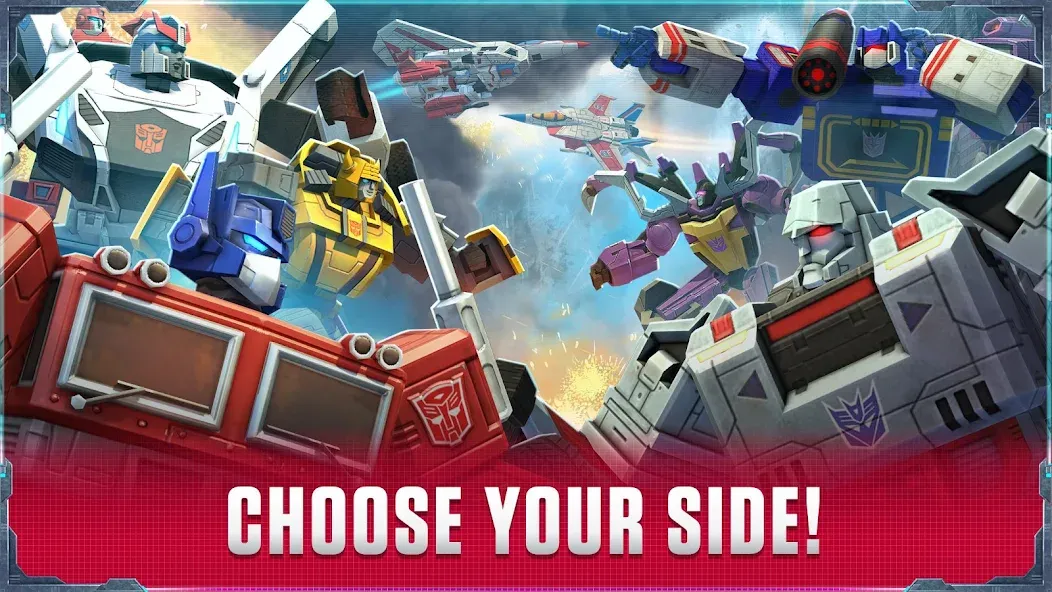 Transformers: Earth Wars Beta (Трансформерс)  [МОД Mega Pack] Screenshot 1