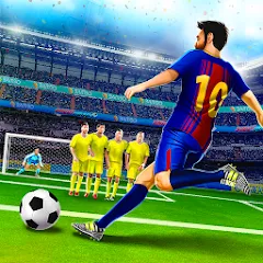 Взломанная Shoot Goal: World Leagues (Шут Гоал)  [МОД Меню] - полная версия apk на Андроид