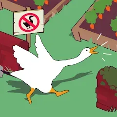 Скачать взломанную Crazy Goose Simulator  [МОД Unlocked] - полная версия apk на Андроид