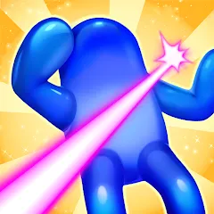 Скачать взломанную Blob Shooter 3D — Assassin Hit  [МОД Unlimited Money] - последняя версия apk на Андроид