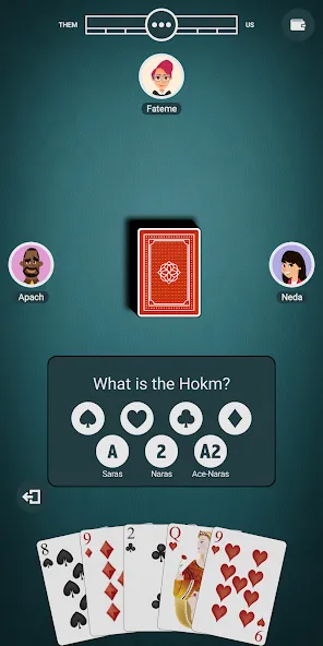 Hokm+  [МОД Бесконечные деньги] Screenshot 2