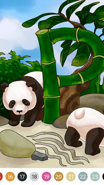 Color.Me: Coloring Puzzle  [МОД Бесконечные деньги] Screenshot 2