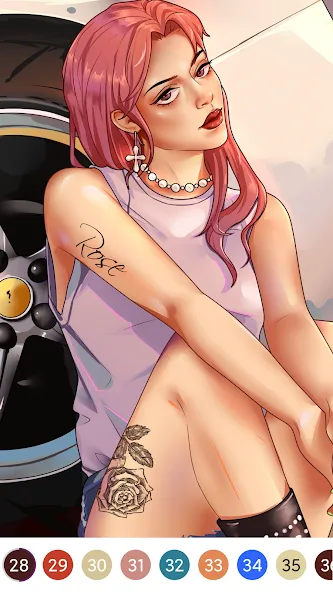 Color.Me: Coloring Puzzle  [МОД Бесконечные деньги] Screenshot 5