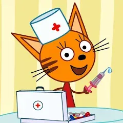 Скачать взломанную Kid-E-Cats: Animal hospital  [МОД Много монет] - стабильная версия apk на Андроид