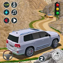 Скачать взлом Mountain Climb 4x4 Car Games (Маунтин Клайм 4х4 игры на машинах)  [МОД Unlocked] - стабильная версия apk на Андроид