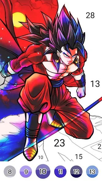 Color Fan - Color By Number (Цветной веер)  [МОД Много денег] Screenshot 4