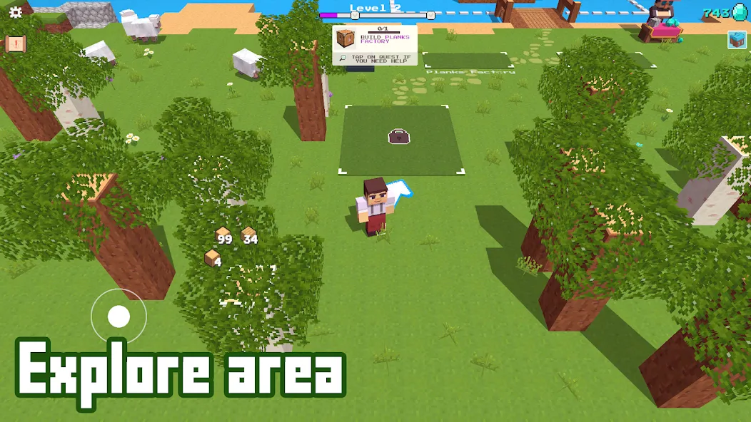 CubeCrafter (Кьюбкрафт)  [МОД Menu] Screenshot 1