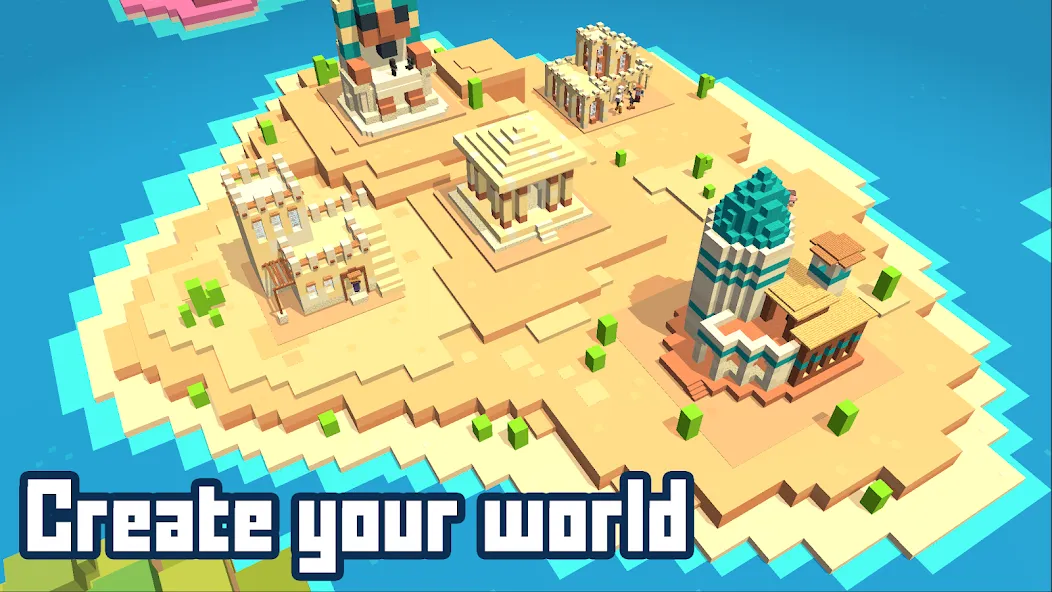 CubeCrafter (Кьюбкрафт)  [МОД Menu] Screenshot 4