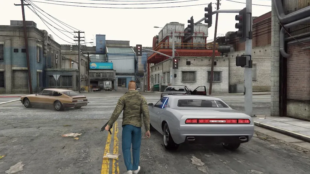 City Gangstar Mafia Wars Games  [МОД Menu] Screenshot 2