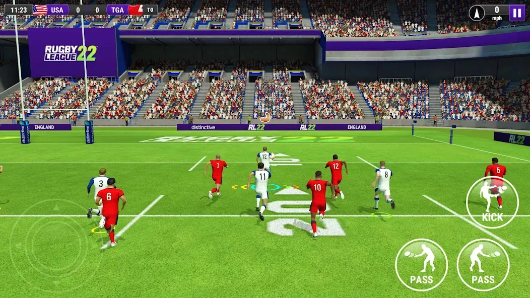 Rugby League 22 (Рубиги Лига 22)  [МОД Все открыто] Screenshot 1