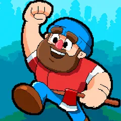 Скачать взломанную Timberman The Big Adventure (Тимбермен Большое Приключение)  [МОД Unlimited Money] - стабильная версия apk на Андроид