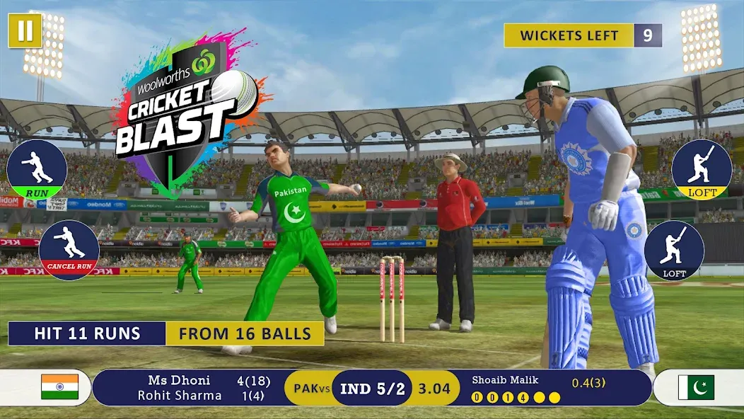 World Cricket Games Offline  [МОД Много монет] Screenshot 2