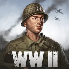 Скачать взломанную World War 2: Shooting Games (Вторая мировая война)  [МОД Много монет] - стабильная версия apk на Андроид