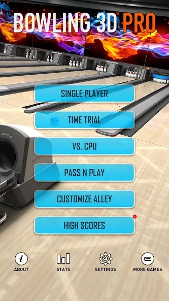 Bowling 3D Pro (Боулинг 3D Про)  [МОД Много денег] Screenshot 4