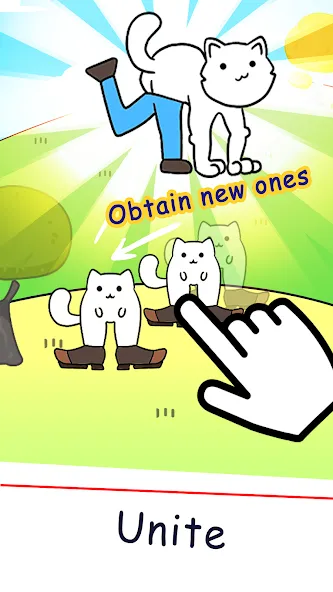 Cat Game Purland offline games (Пурр)  [МОД Mega Pack] Screenshot 1