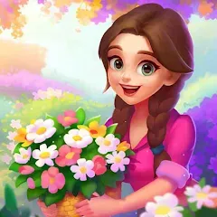 Скачать взлом Dream Flower Dressup  [МОД Unlimited Money] - стабильная версия apk на Андроид