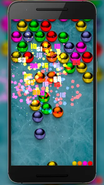 Magnetic balls bubble shoot  [МОД Много монет] Screenshot 2