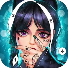 Взломанная Coloring Games-Color By Number  [МОД Unlocked] - стабильная версия apk на Андроид