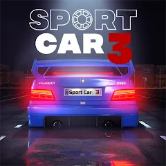 Взломанная Sport car 3 : Taxi & Police - (Спорткар 3)  [МОД Все открыто] - последняя версия apk на Андроид