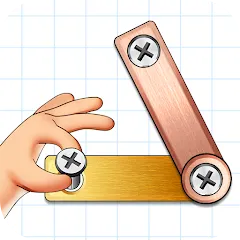 Скачать взломанную X-ヒーロー：ビス打ちの達人！  [МОД Много денег] - стабильная версия apk на Андроид