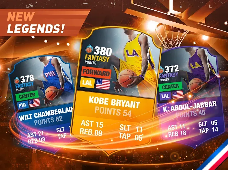 Basketball Fantasy Manager NBA  [МОД Много денег] Screenshot 4