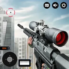 Взломанная Sniper 3D：Gun Shooting Games  [МОД Меню] - последняя версия apk на Андроид