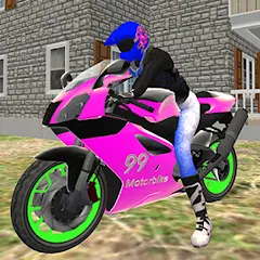 Взломанная Real Moto Bike Racing Game  [МОД Меню] - последняя версия apk на Андроид