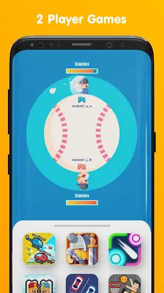 Mini Arcade - Two player games  [МОД Много денег] Screenshot 1