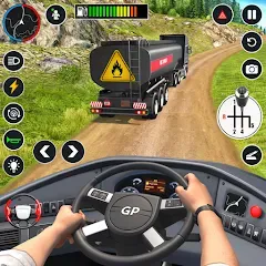 Взломанная Oil Truck Games: Driving Games  [МОД Menu] - полная версия apk на Андроид