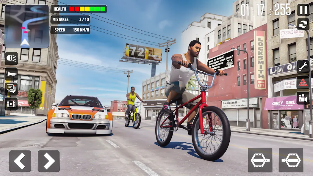 Cycle Stunt Games: Cycle Game (Оффроад Велосипедист )  [МОД Меню] Screenshot 1